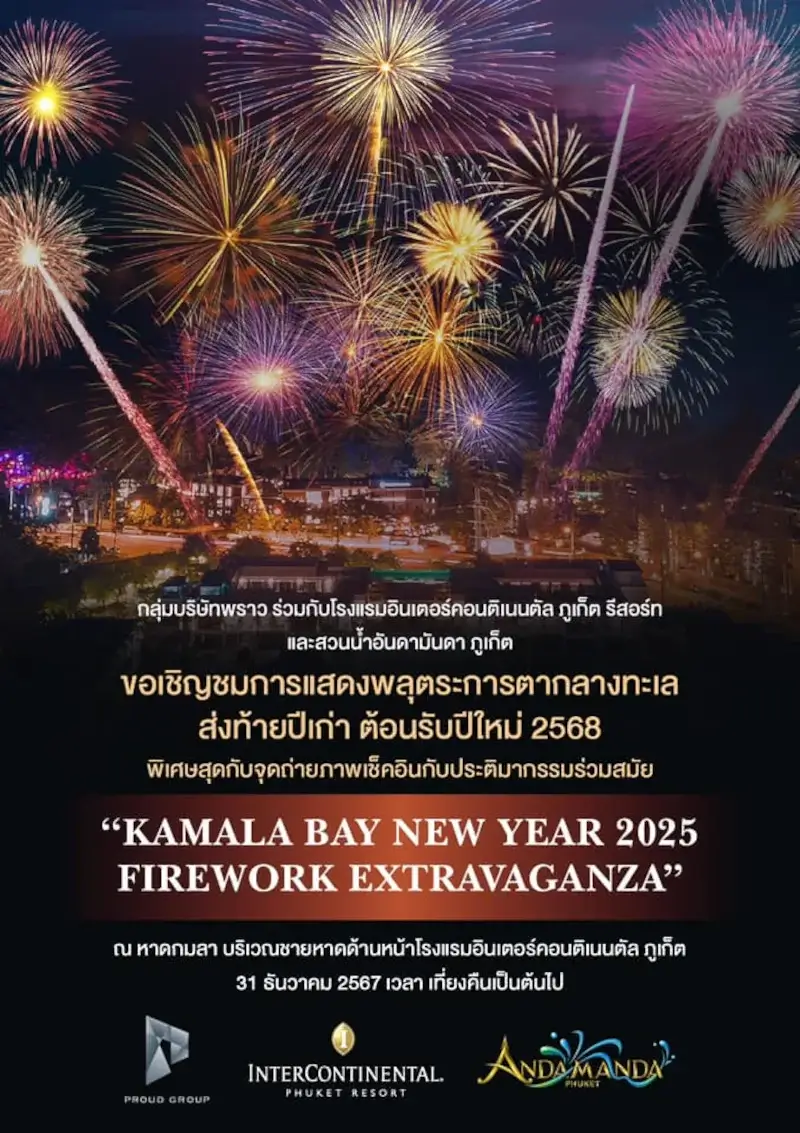 Kamala Bay New Year 2025 Firework Extravaganza